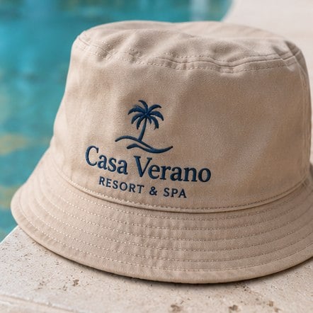 Customized sun hats for resorts & hospitality
